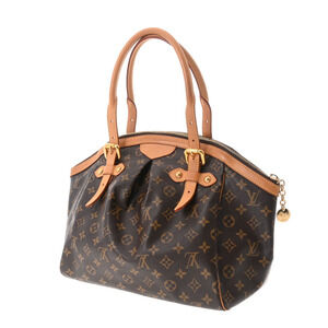 Louis Vuitton Brown Handbag Monogram Canvas Tivoli